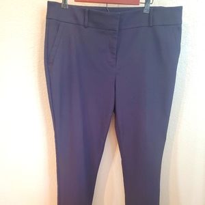 Navy blue loft dress pants sz 14